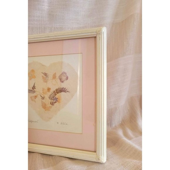 Vintage Pressed Flowers Framed Art - Picture 3 of 9
